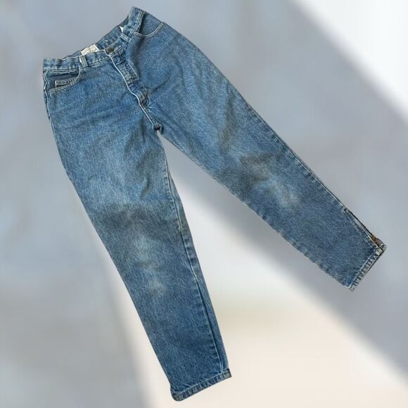 Vintage Venezia Slim Straight Jeans Mom 26”-27”Tapered High Rise - Picture 1 of 11
